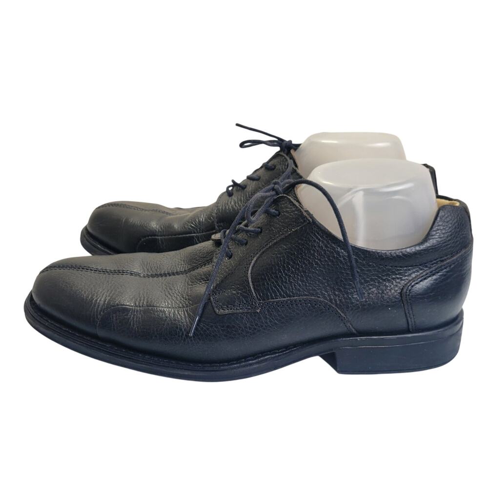 Belvedere Baybridge Black Leather‎ Oxford Lace Up Dress Shoes Men's Size 11D